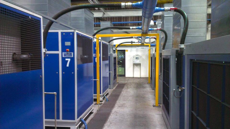 Stacja sprężonego powietrza 10 x 132kW